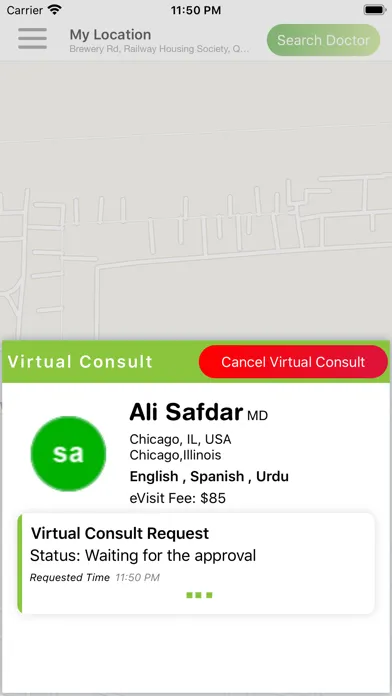 Zrzuty ekranu Virtual Care 24/7
