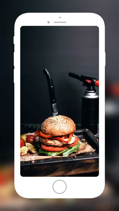 Capturas de tela do Feast | Food Wallpapers HD 4k