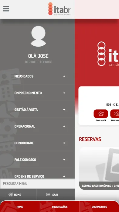 Capturas de tela do ITA 24 HORAS