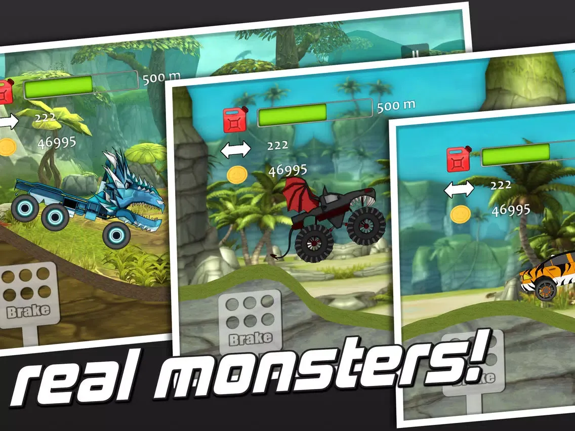 Mad Climber Hill Racing iPad  स्क्रीनशॉट