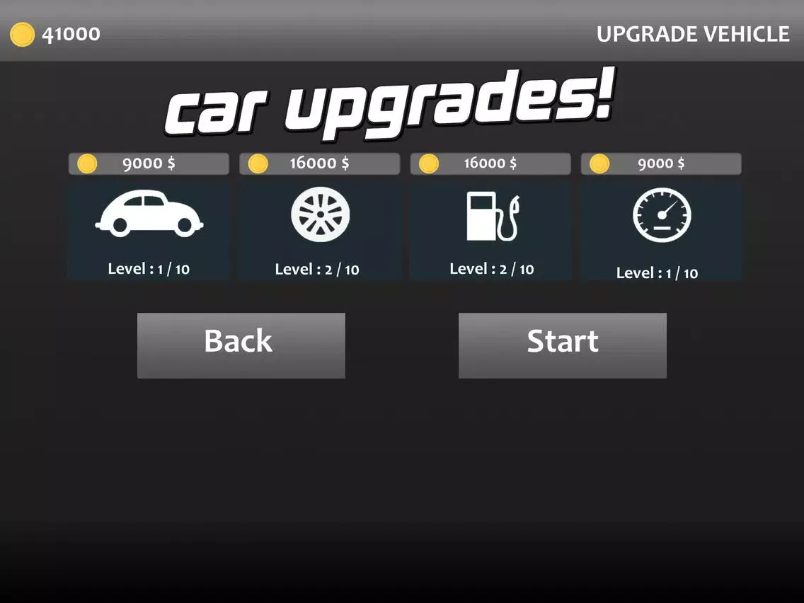 Mad Climber Hill Racing iPad  स्क्रीनशॉट