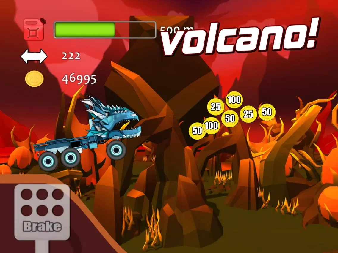 Mad Climber Hill Racing iPad  स्क्रीनशॉट