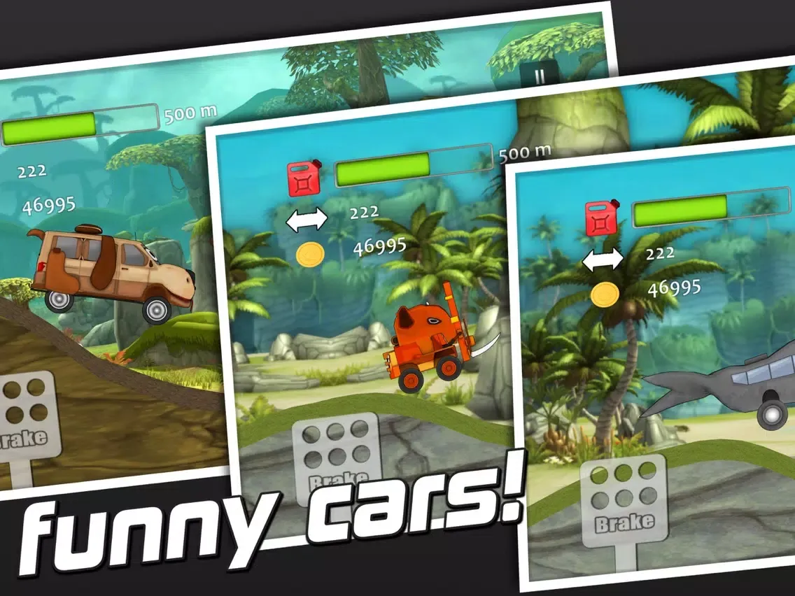 Mad Climber Hill Racing iPad  स्क्रीनशॉट