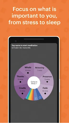 Ảnh chụp màn hình của buddhify - mindfulness meditat