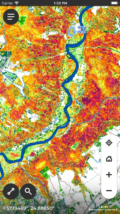 LVM GEO Mobile Screenshots