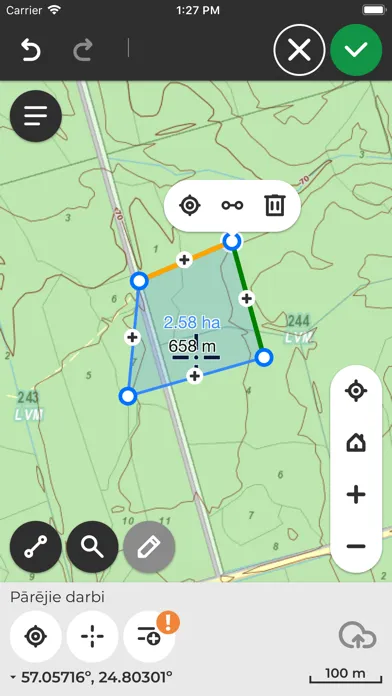 LVM GEO Mobile Screenshots