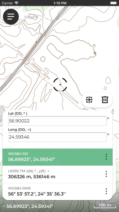 LVM GEO Mobile Screenshots