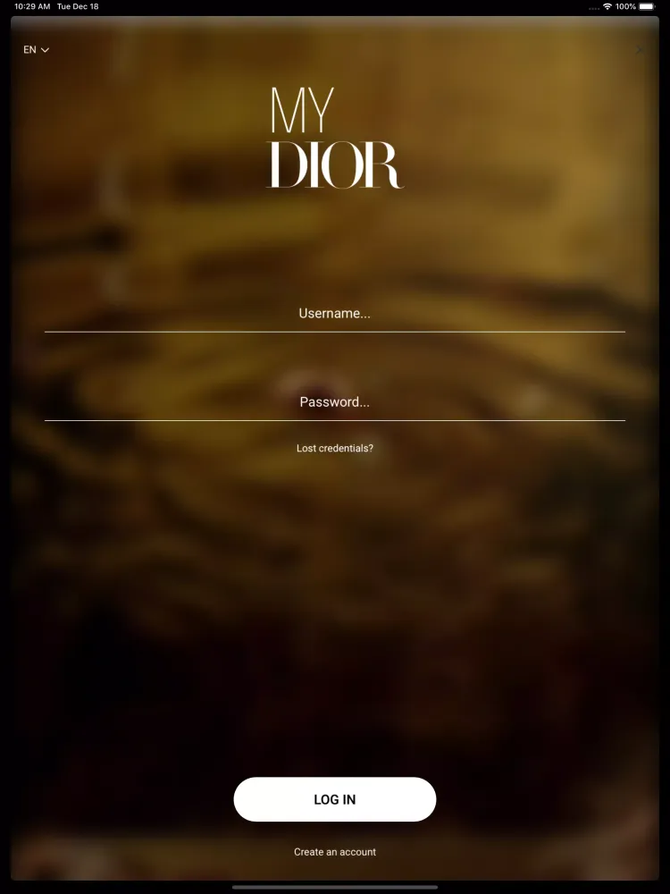 Скриншоты MY DIOR