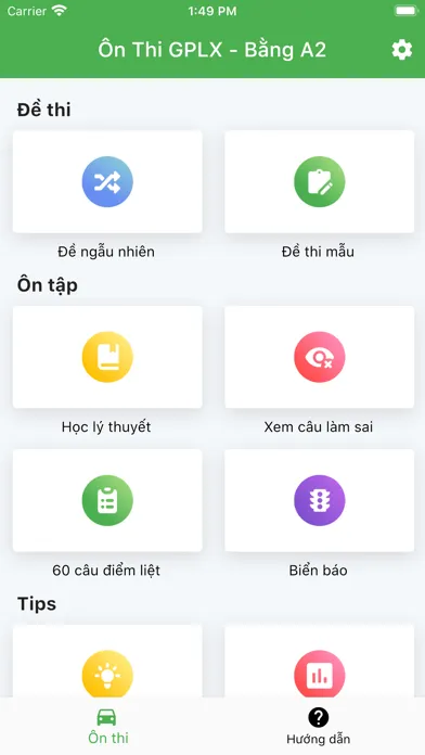 Скриншоты Ôn Tập Thi GPLX