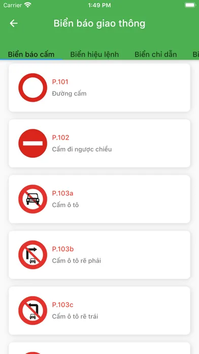 Скриншоты Ôn Tập Thi GPLX