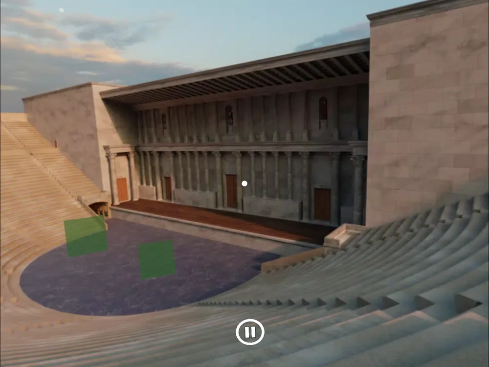 Capturas de tela do Paphos Theatre in VR iPad 