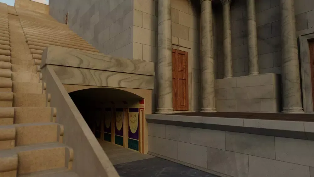 Capturas de tela do Paphos Theatre in VR