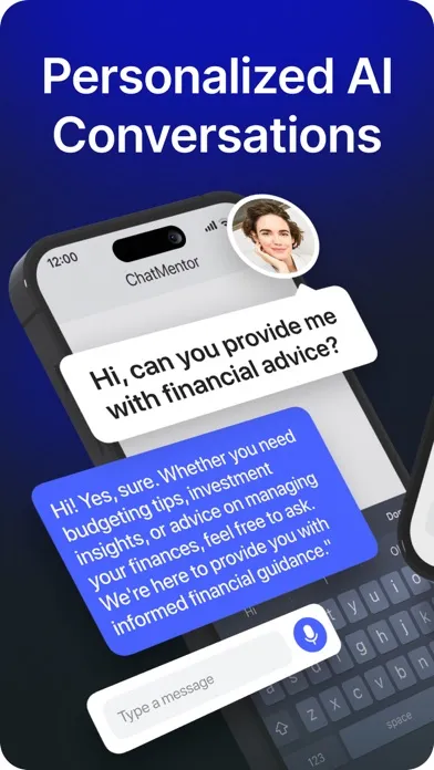 Captures d'écran de ChatMentor: Smart AI Assistant