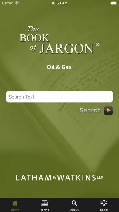 Tangkapan layar The Book of Jargon® - OG