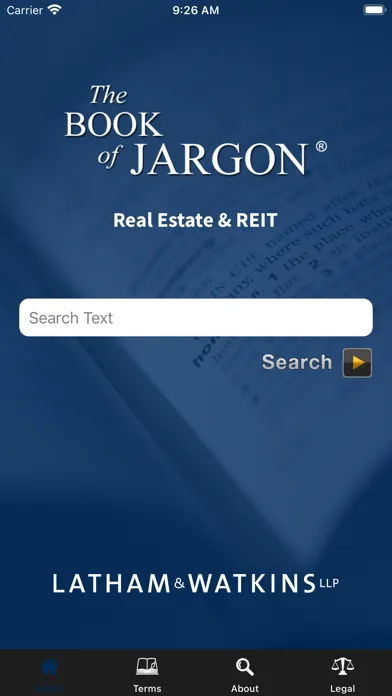 Tangkapan skrin The Book of Jargon® - RE