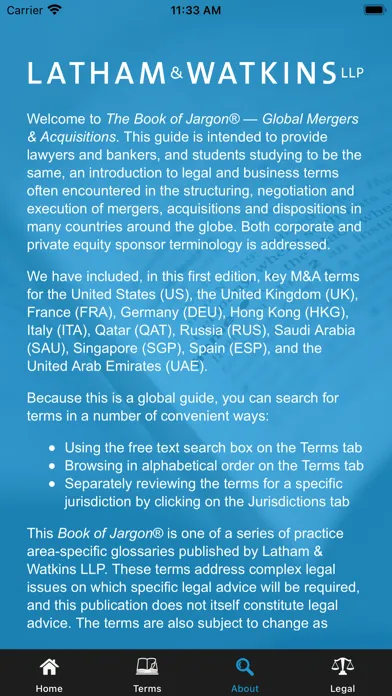 Скриншоты The Book of Jargon® - M&A