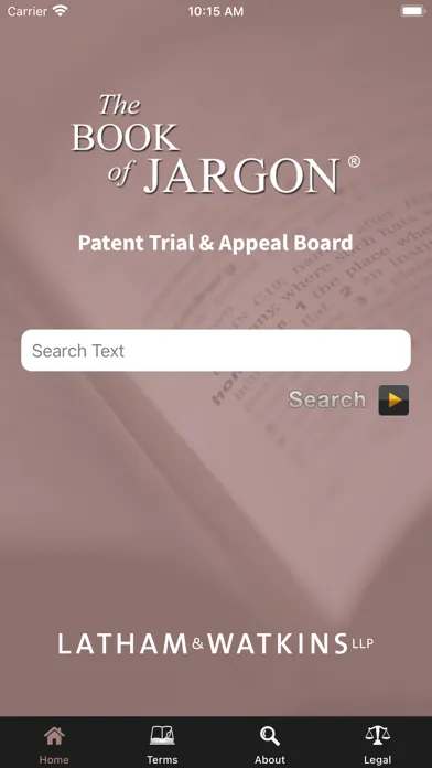Capturas de pantalla de The Book of Jargon® – PTAB