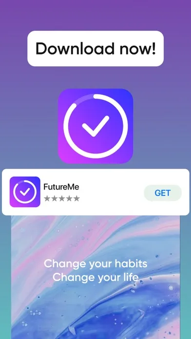 Captures d'écran de FutureMe: Daily Habit Tracker