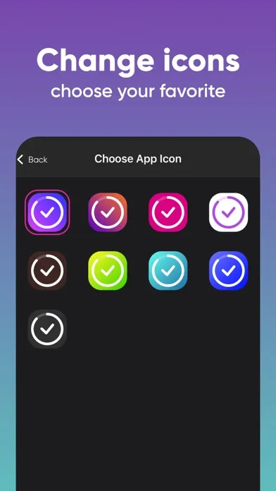 Captures d'écran de FutureMe: Daily Habit Tracker