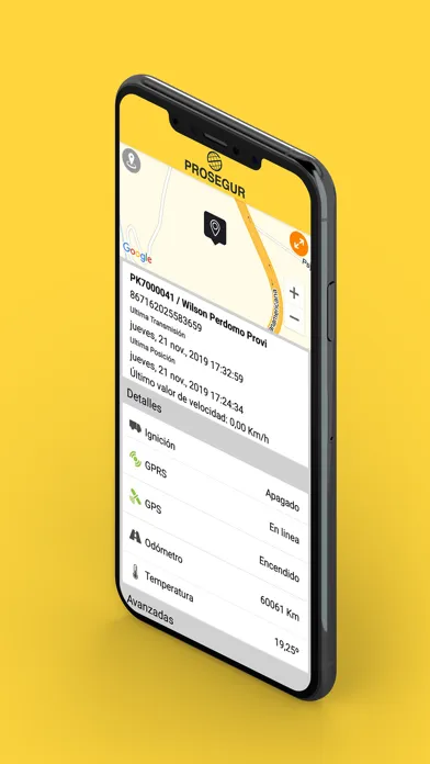 Prosegur Cloud GPS स्क्रीनशॉट