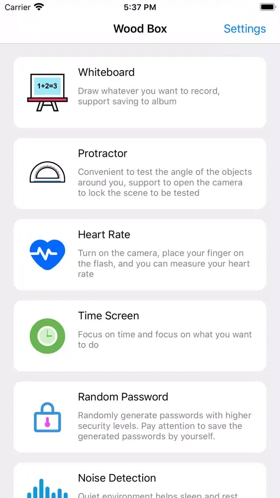 WoodBox - Your Life Assistant應用截圖