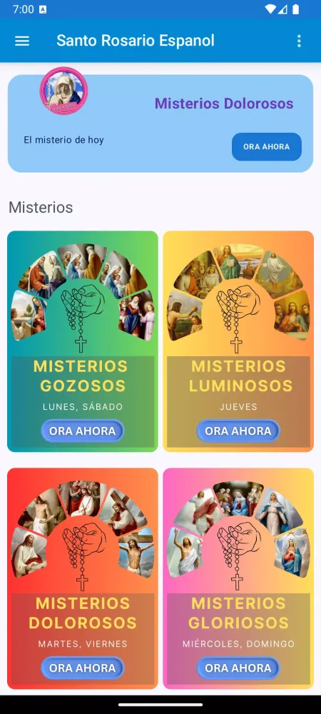 Santo Rosario español スクリーンショット
