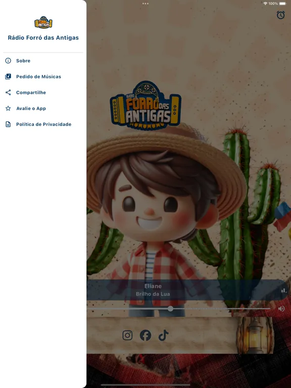 Rádio Forró das Antigas iPad 应用截图