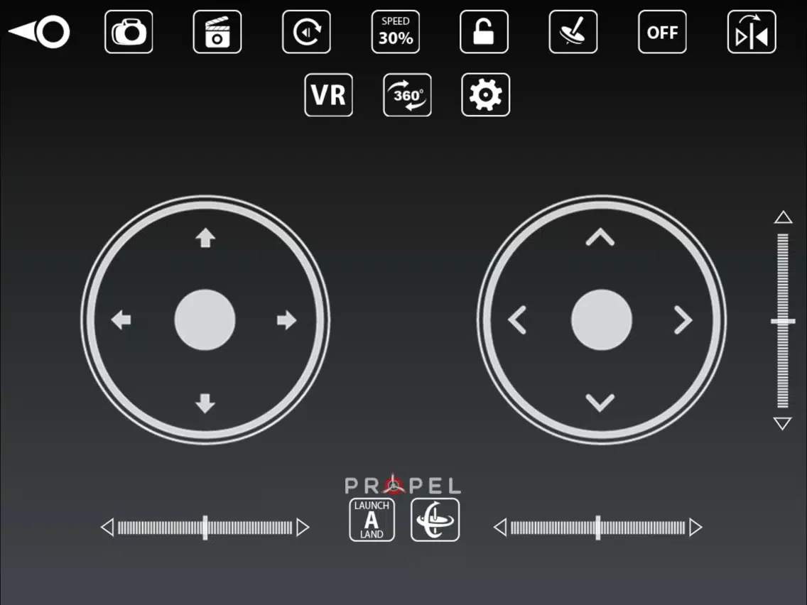 Tangkapan skrin Propel1450 iPad 