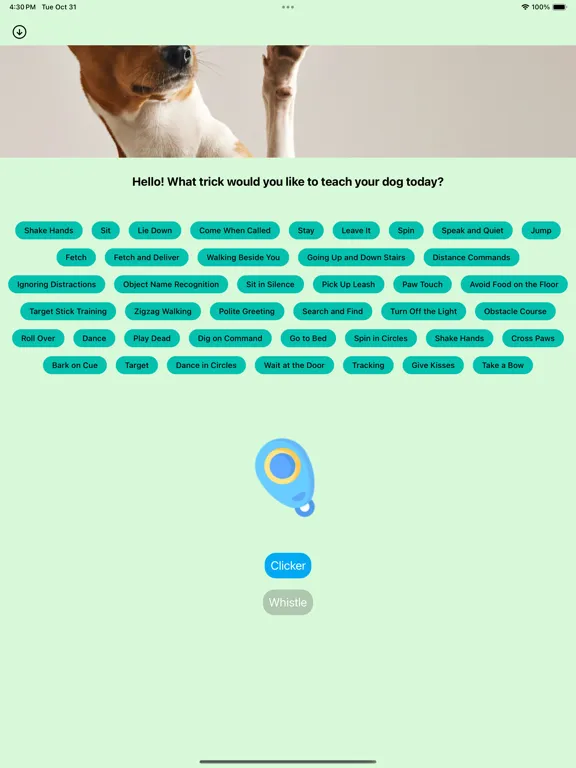 DogMentor iPad 應用截圖