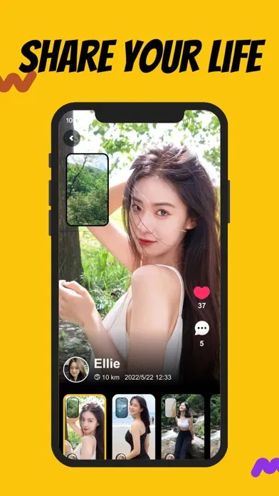 ภาพหน้าจอของ Moments - Meet Real Moment