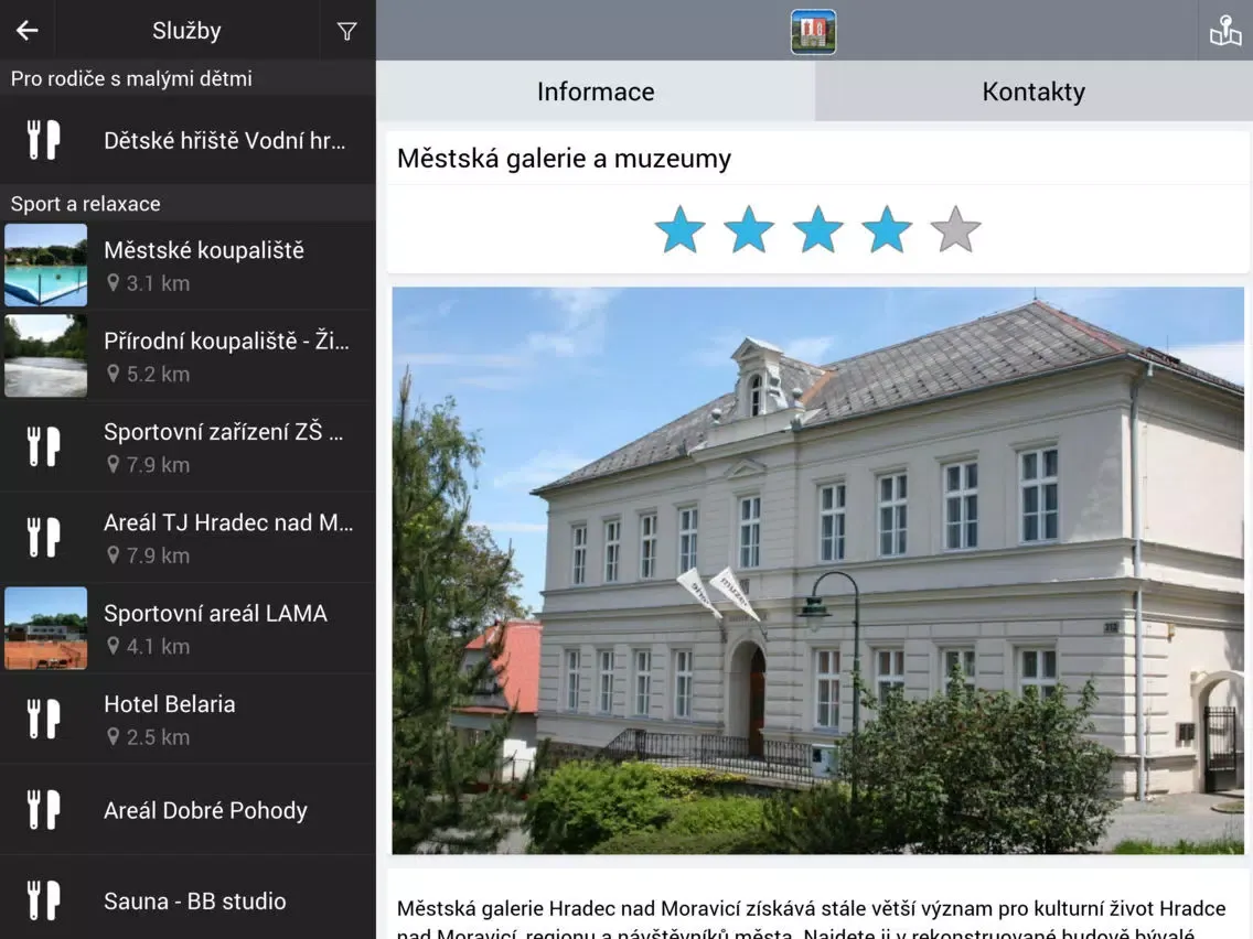 Hradec nad Moravicí iPad 應用截圖