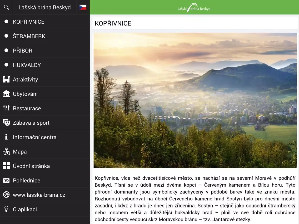 Lašská Brána Beskyd iPad  Ekran Görüntüleri