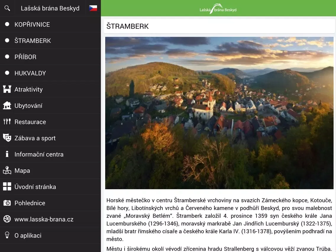 Lašská Brána Beskyd iPad  Ekran Görüntüleri
