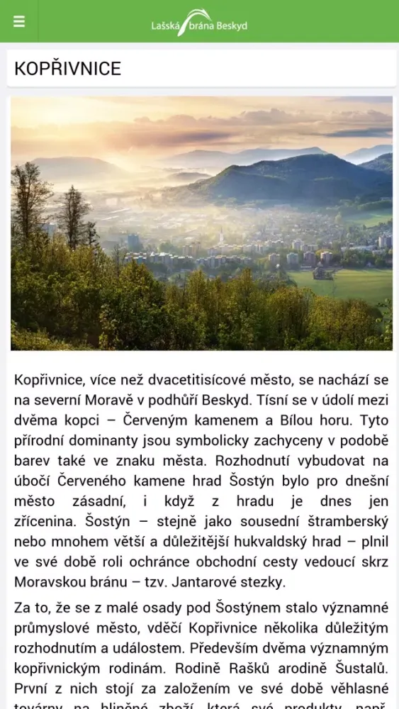 Lašská Brána Beskyd Ekran Görüntüleri