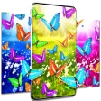 Butterflies live wallpaper