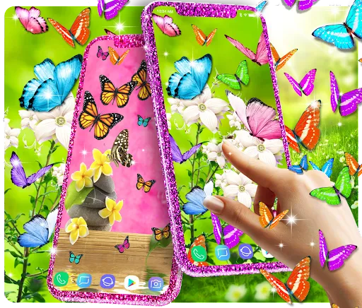 Butterflies live wallpaper Screenshots