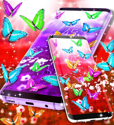 Butterflies live wallpaper Screenshots