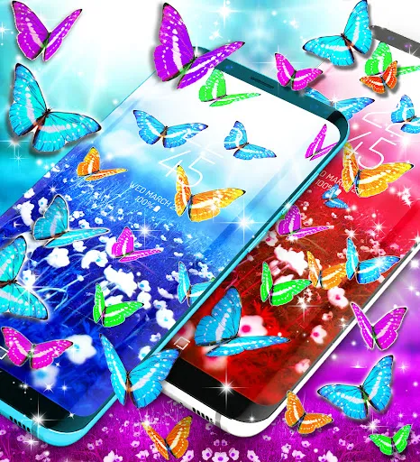 Butterflies live wallpaper Screenshots