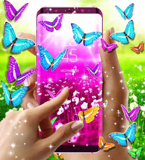 Butterflies live wallpaper Screenshots