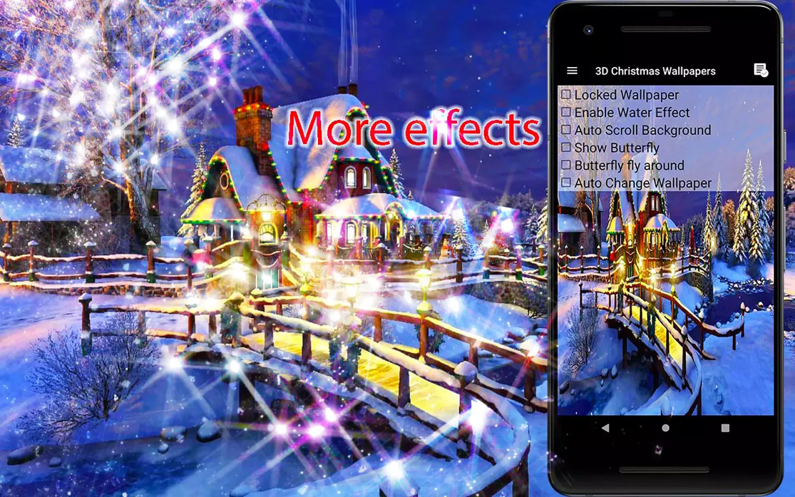 Christmas Live Wallpaper Screenshots