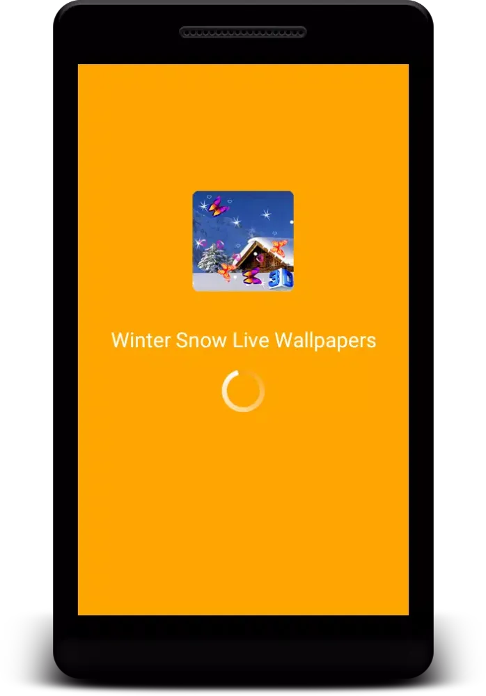Tangkapan layar Winter Live Wallpaper