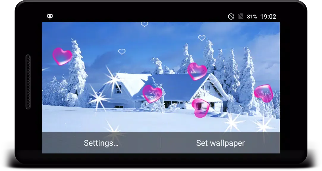 Tangkapan layar Winter Live Wallpaper