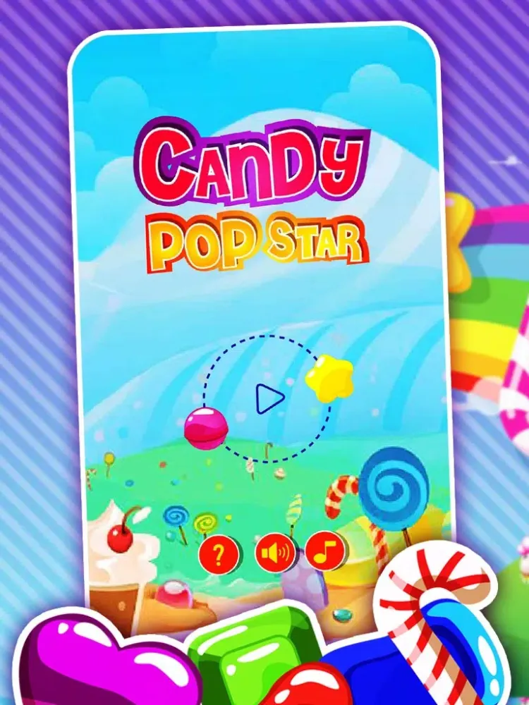 Ảnh chụp màn hình của Candy Popping Star - Fall Mania iPad 