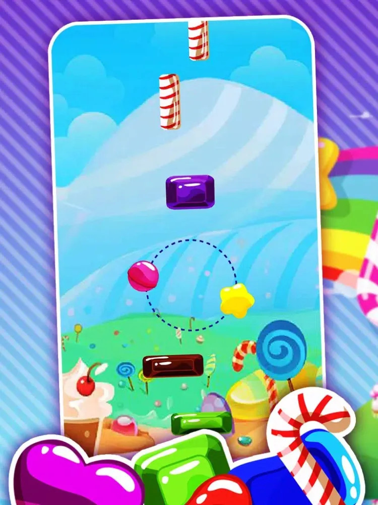 Ảnh chụp màn hình của Candy Popping Star - Fall Mania iPad 