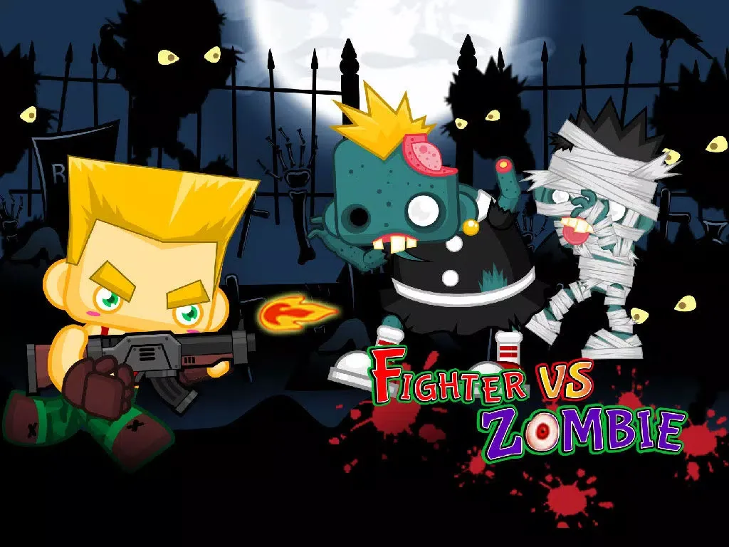 Fighter King VS Hungry Zombie - Action Shoot Game iPad  Ekran Görüntüleri