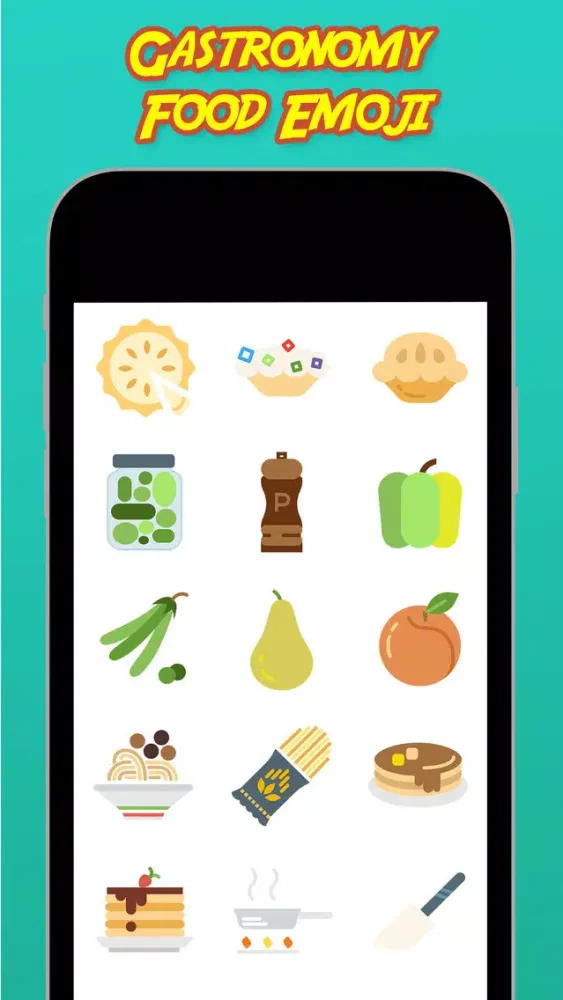 Screenshot di Gastronomy Food Emoji
