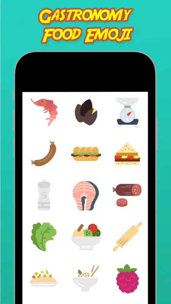 Screenshot di Gastronomy Food Emoji