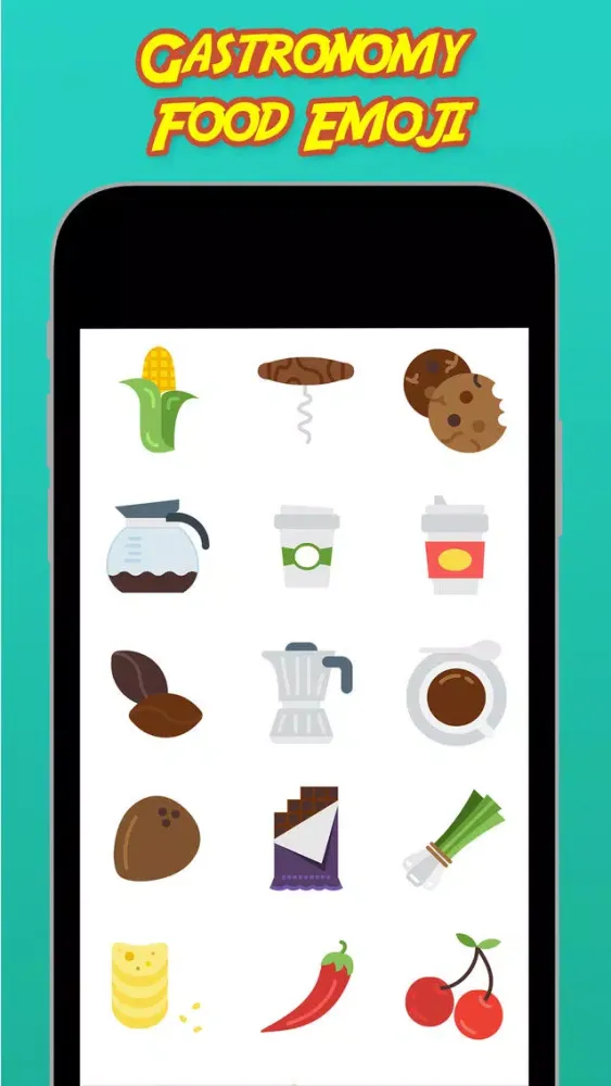 Screenshot di Gastronomy Food Emoji