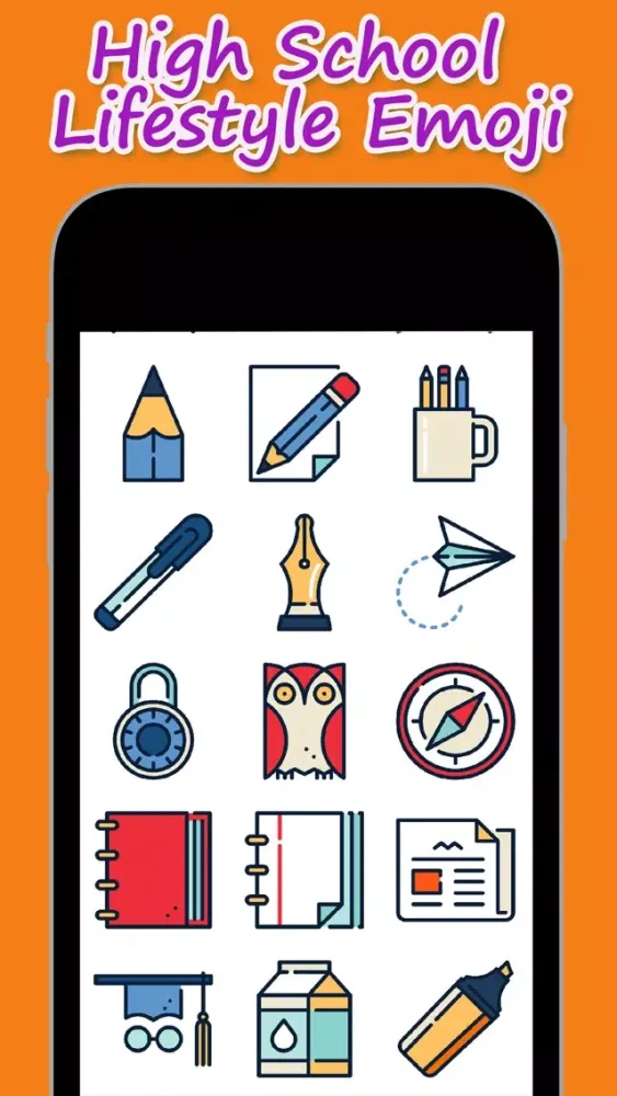 تصاویر High School Lifestyle Emoji