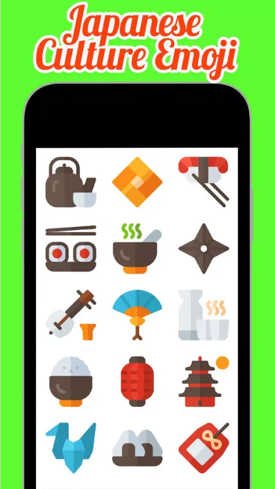 Zrzuty ekranu Japanese Culture Emoji